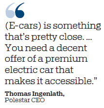 After years of promise, e-cars to go mainstream