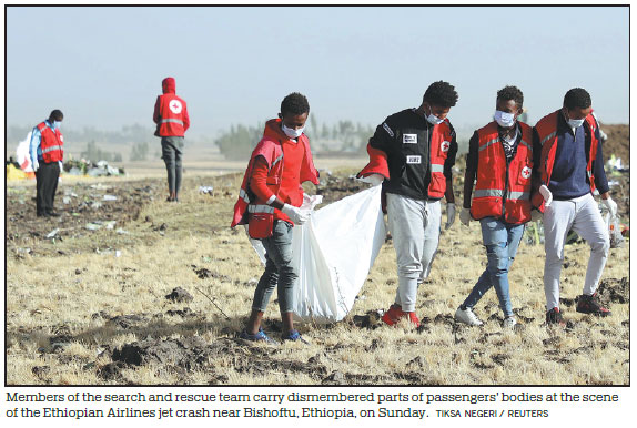 Xi offers condolences over 737 crash