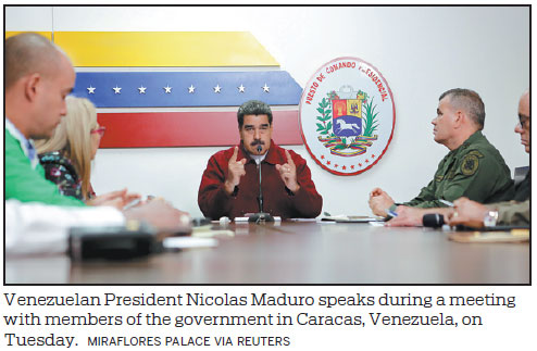 Maduro declares victory as electricity is restored