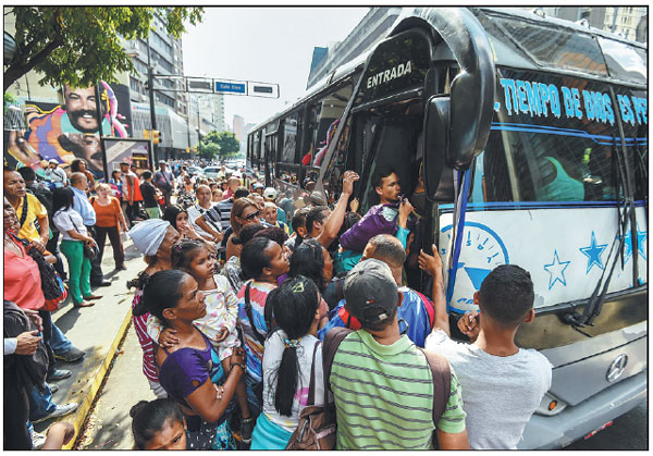 New blackout hits swaths of Venezuela including Caracas