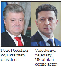Runoff between Zelensky, Poroshenko likely in Ukrainian presidential race