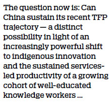 No middle-income trap for China