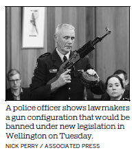 Tough New Zealand gun bill easily passes first hurdle