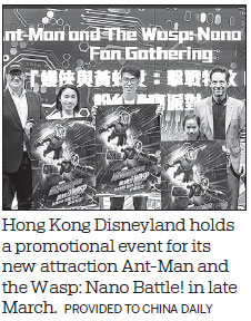 Hong Kong Disney pins hopes on rise in Marvel attractions