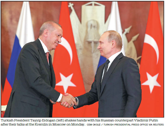 Putin, Erdogan discuss S-400 delivery