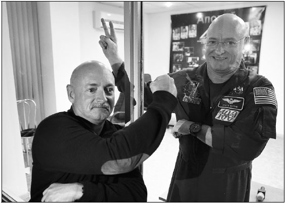 Twins studied for Mars flight
