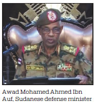 Transitional military council formed in Sudan