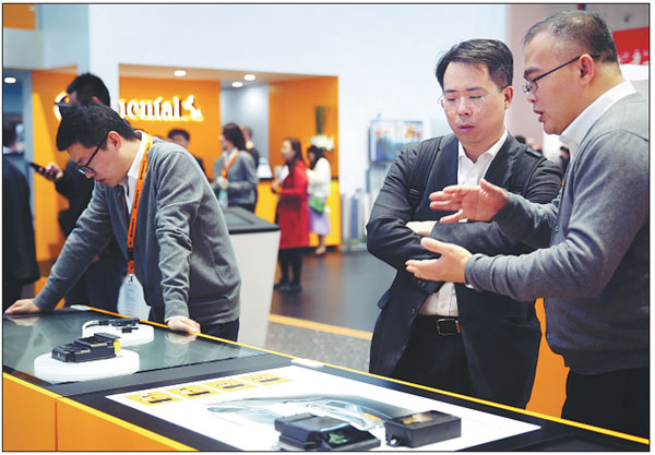 Global suppliers present electrified, autonomous solutions