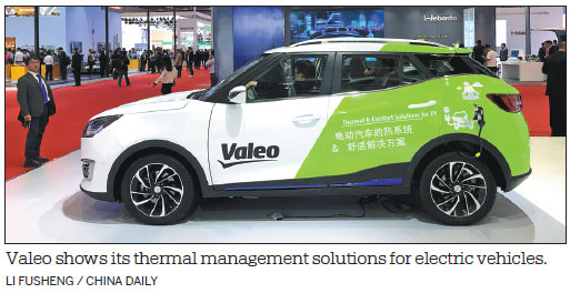 Global suppliers present electrified, autonomous solutions