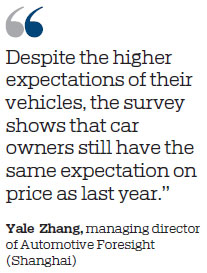 Stronger demand, higher expectations from new energy vehicle owners