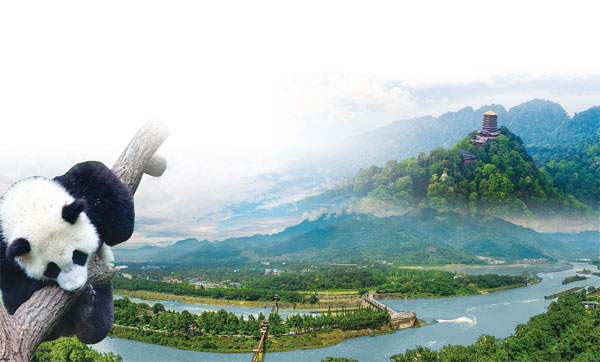 Dujiangyan's outreach spans far and wide