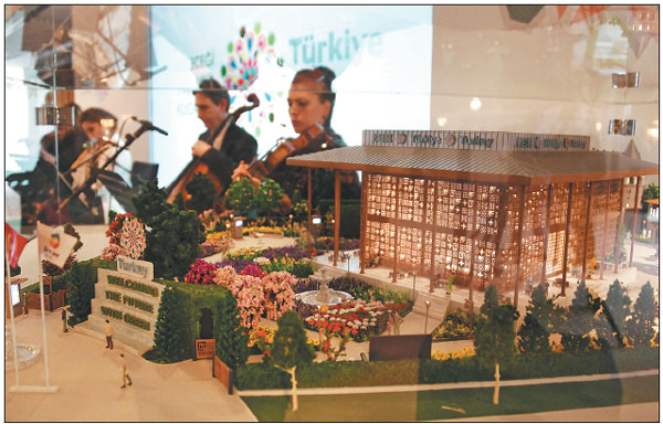 Turkey to leave impression on Beijing horticultural expo