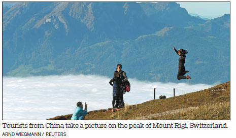 Nation's emphasis on winter sports has increased travel to Switzerland