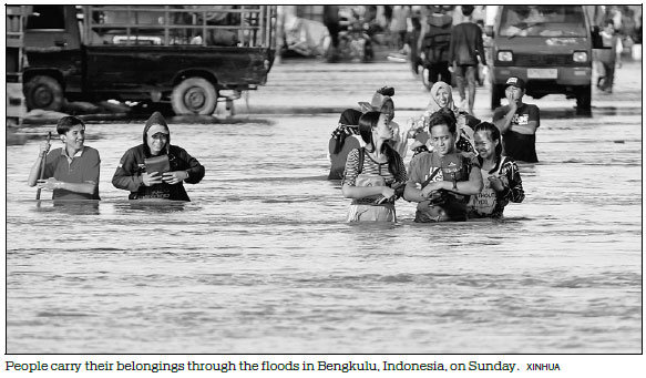 Floods in Indonesia kill dozens