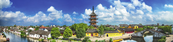 Ancient city of classical gardens and historic silk industry