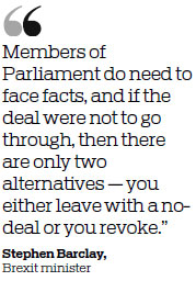 May makes one last bid on Brexit
