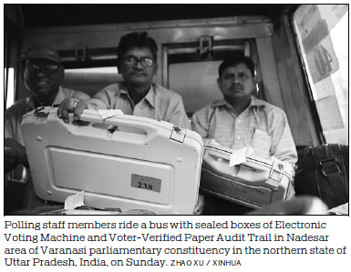 Modi party confident of new India election victory