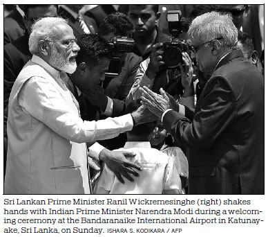Modi embarks on visits to Maldives and Sri Lanka