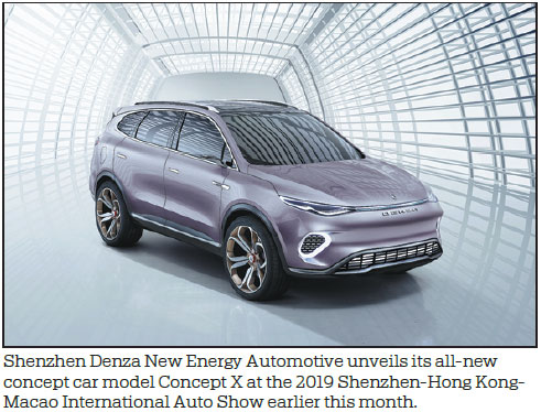 Denza brand created by Daimler and BYD targeting NEV market