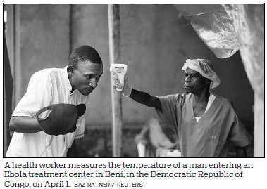 Vigilance as deadly Ebola rages in DR Congo