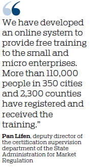 Watchdog monitoring quality management of SMEs nationwide