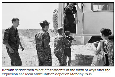 Criminal probe opened into deadly Kazakh blast