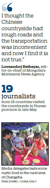 Province a hit with international reporters