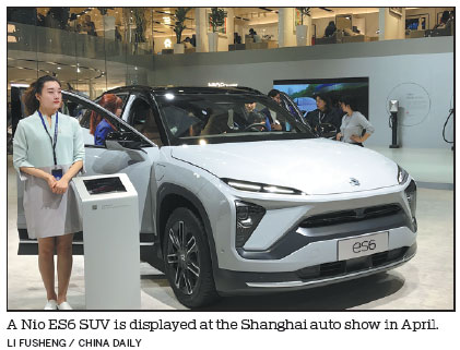 Nio recalling nearly 5,000 SUVs over battery problems