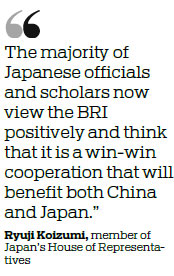 BRI offers new platform for Japan