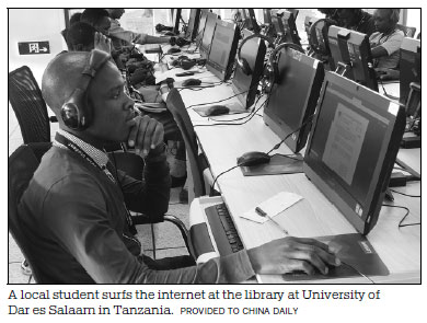 Library offers students hope in Tanzania