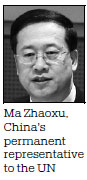 China urges joint efforts against terror