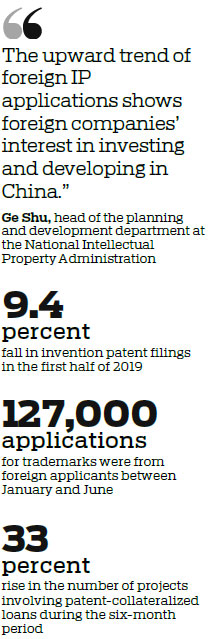 Patent, trademark filings down, but approvals up