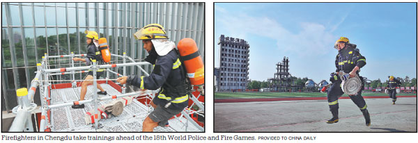World Police and Fire Games headline Chengdu's recent success as host city