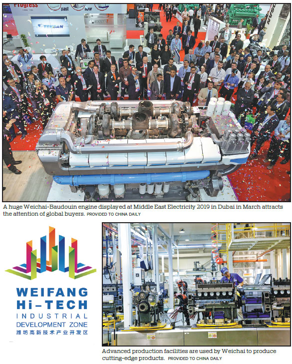 Weichai breaks ground on new industrial park development