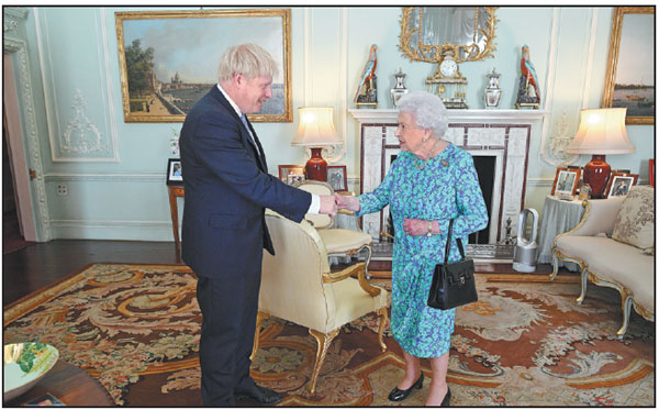 Li congratulates new UK PM