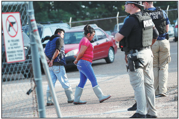 Largest US immigration raids in a decade net 680 arrests in Mississippi