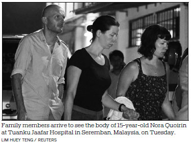 Girl's family mourn 'unbearable' loss to them