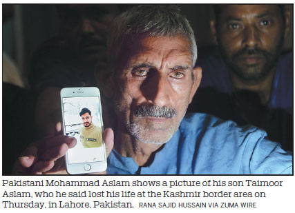 Soldiers killed in clashes in Kashmir