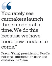 Ford unveils three models in Shanghai, says more are coming