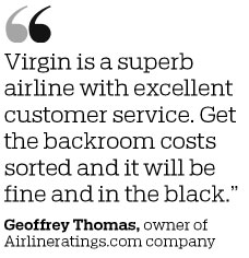 Virgin Australia to trim overseas services