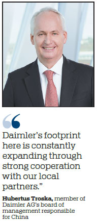 Daimler reaffirms commitment to China