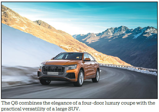 Audi's Q8 sets new standards in premium SUV segment
