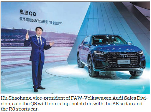 Audi's Q8 sets new standards in premium SUV segment
