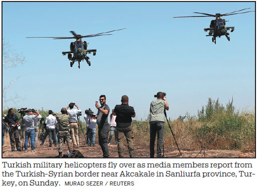 Washington and Ankara begin joint patrols in Syria