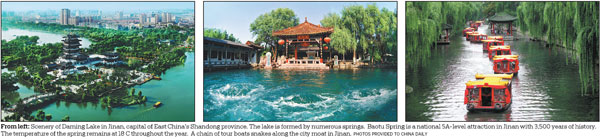Jinan's springs soak up global attention
