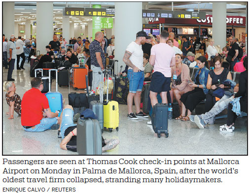 Thomas Cook failure prompts massive repatriation effort