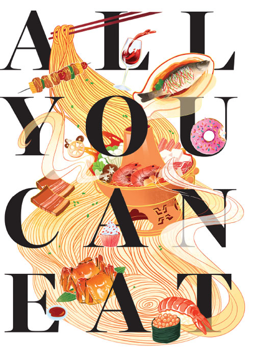 ALL YOU CAN EAT AND DRINK