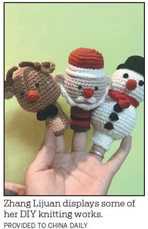 Putting love and care into my needlework