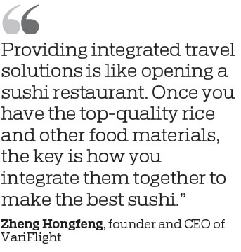 A flight of imagination helps passengers keep control of their schedule