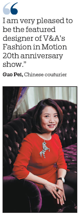 Chinese designer Guo Pei to hold first UK show